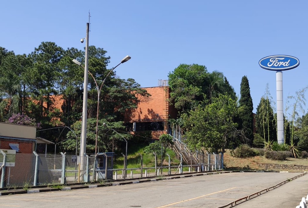 Fábrica da Ford em São Bernardo do Campo encerrou suas atividades — Foto: André Paixão/G1