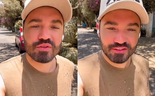 Fernando volta ao Instagram após detox das redes sociais: "Não é fácil"