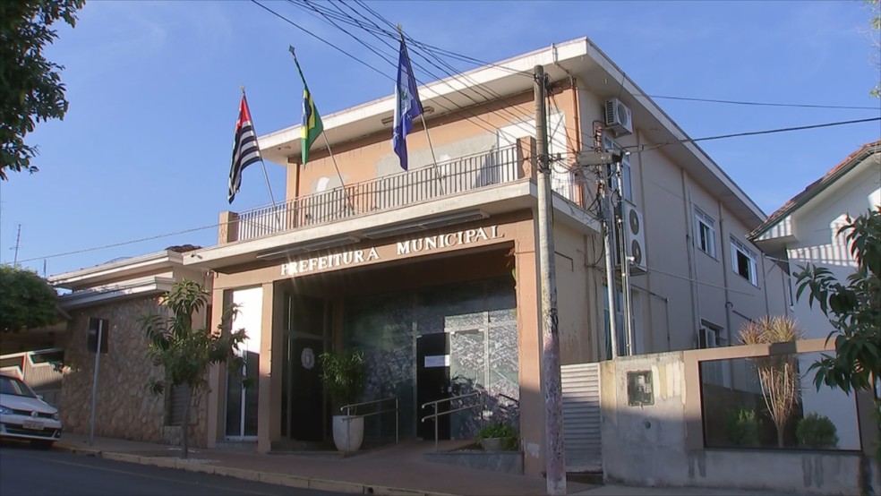 Prefeitura de Itajobi  — Foto: Reprodução/TV TEM 