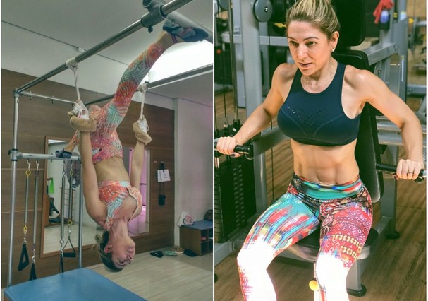 Karina Lucco malhando (Foto: Instagram/Reprodução) Karina Lucco malhando (Foto: Instagram/Reprodução)