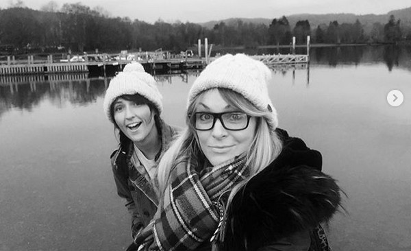 A atriz Michelle Hardwick e a produtora Kate Brooks (Foto: Instagram)