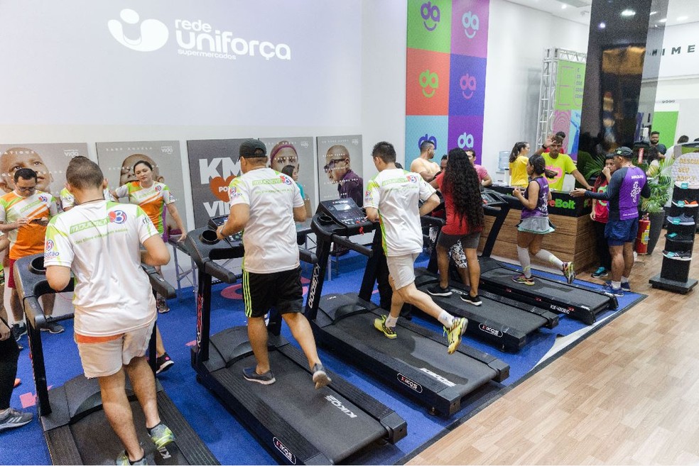 Os treinos em ambientes internos em academias só serão liberados a partir de 20 de julho — Foto: Thiago Gadelha
