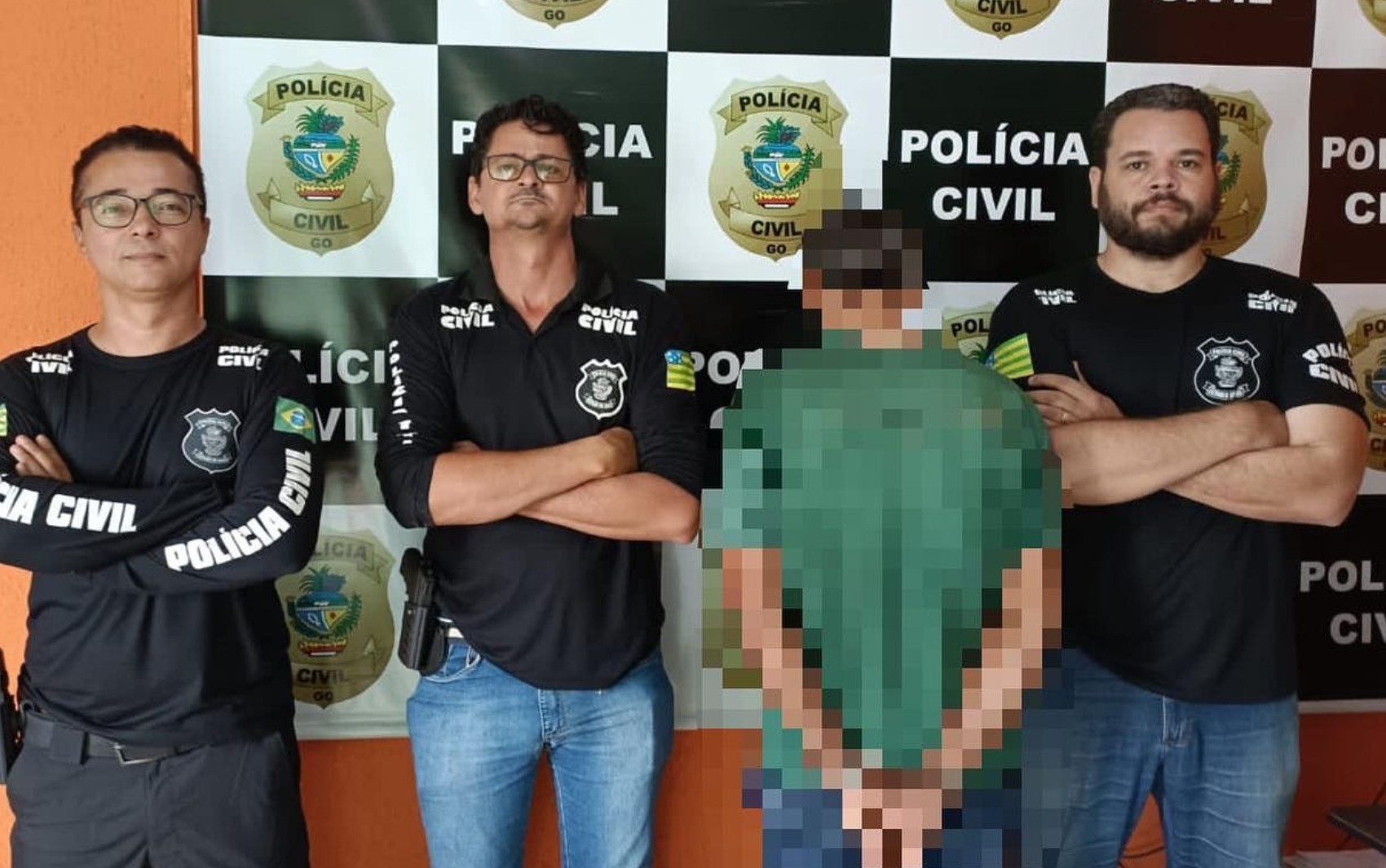 Homem é preso suspeito de abusar da ex-enteada durante 3 anos, em São Francisco de Goiás 