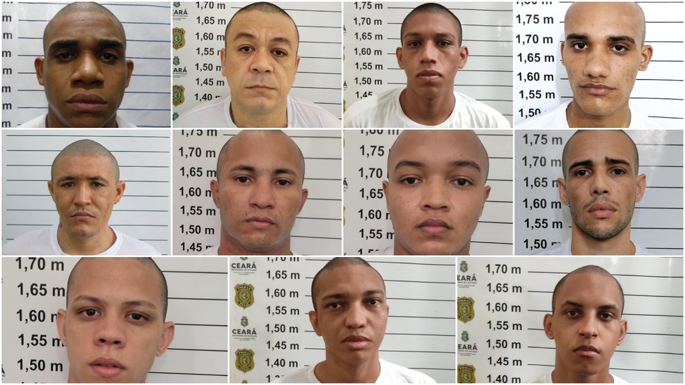 Onze detentos fogem de presídio no Ceará, e polícia tenta recapturá-los — Foto: SSPDS/Divulgação