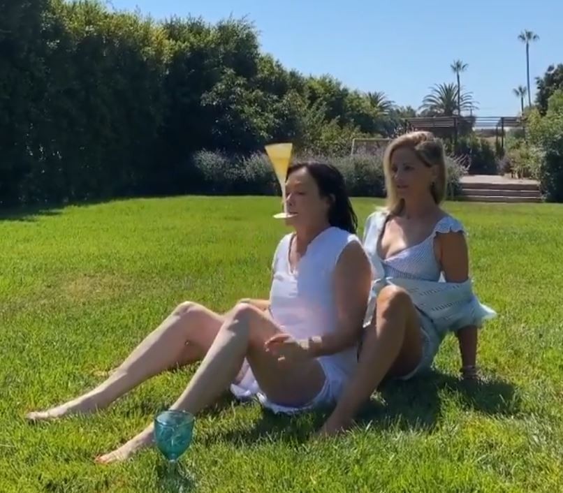 Sarah Michelle Gellar e Shannen Doherty (Foto: Instagram)