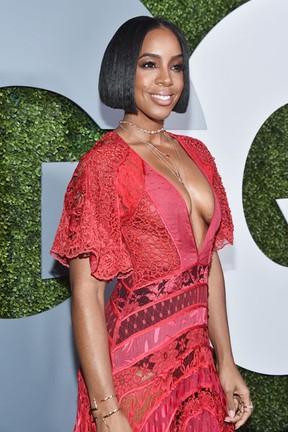Kelly Rowland em evento em Los Angeles, nos Estados Unidos (Foto: Mike Windle/ Getty Images/ AFP)