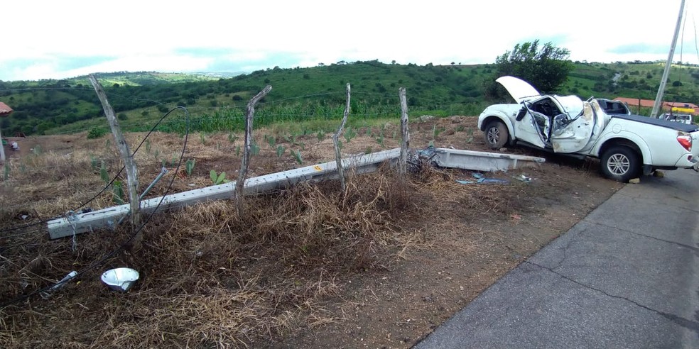 Acidente fatal em Quebrangulo, Alagoas — Foto: BPRv-AL