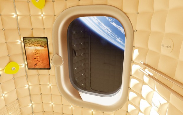 Philippe Starck cria interiores para a primeira estação espacial turística (Foto: Reprodução)