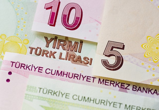 Lira turca (Foto:  Tetra Images via Getty Images)