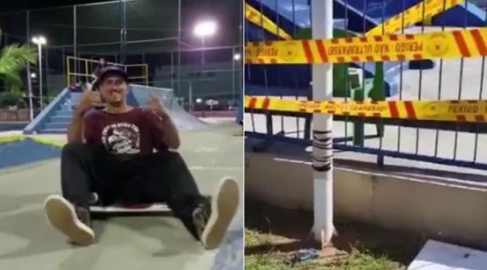 As vésperas de completar 22 anos, jovem morre após sofrer descarga elétrica em praça de SC