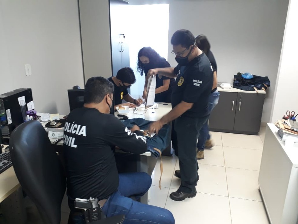 Operação Aleteia foi realizada em Rondônia após denúncias de fraudes em prefeituras — Foto: Polícia Civil/Divulgação