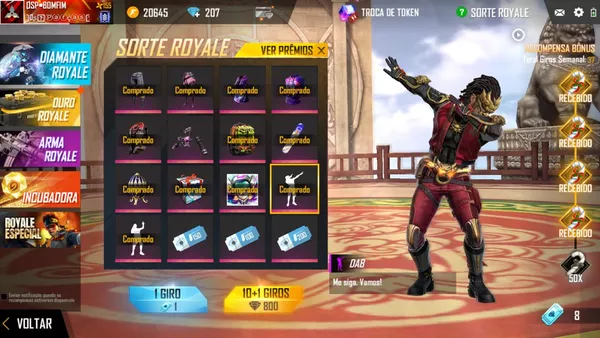 Como Conseguir Emotes No Free Fire Veja Dicas Jogos De Acao Techtudo After the activation step has been successfully completed you can use the generator how many times you want for your account without asking again for activation ! como conseguir emotes no free fire