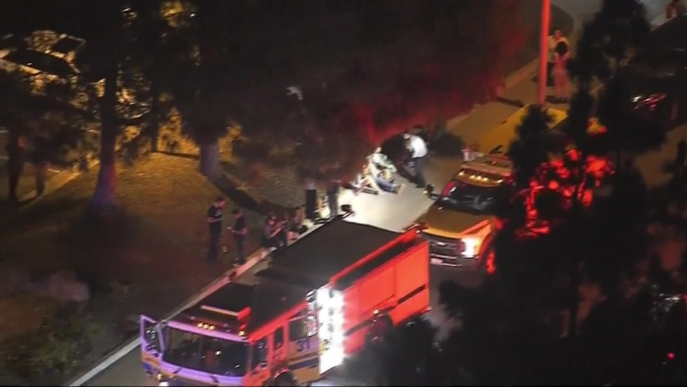 Tiros CalifÃ³rnia â Foto: ReproduÃ§Ã£o/GloboNews