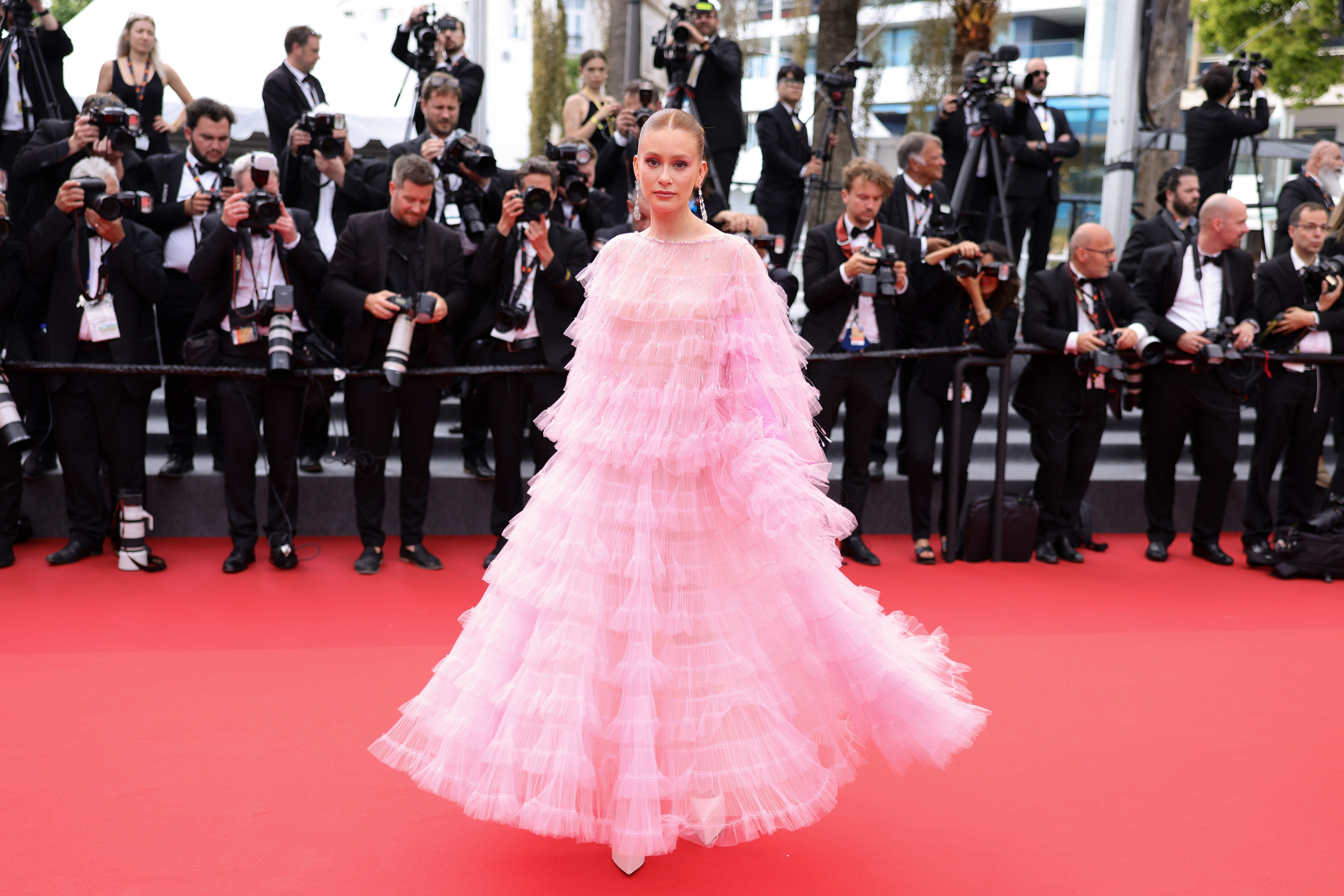 CANNES, FRANCE - MAY 23: Marina Ruy Barbosa attends the screening of "Decision To Leave (Heojil Kyolshim)" during the 75th annual Cannes film festival at Palais des Festivals on May 23, 2022 in Cannes, France. (Photo by Andreas Rentz/Getty Images) (Foto: Getty Images)