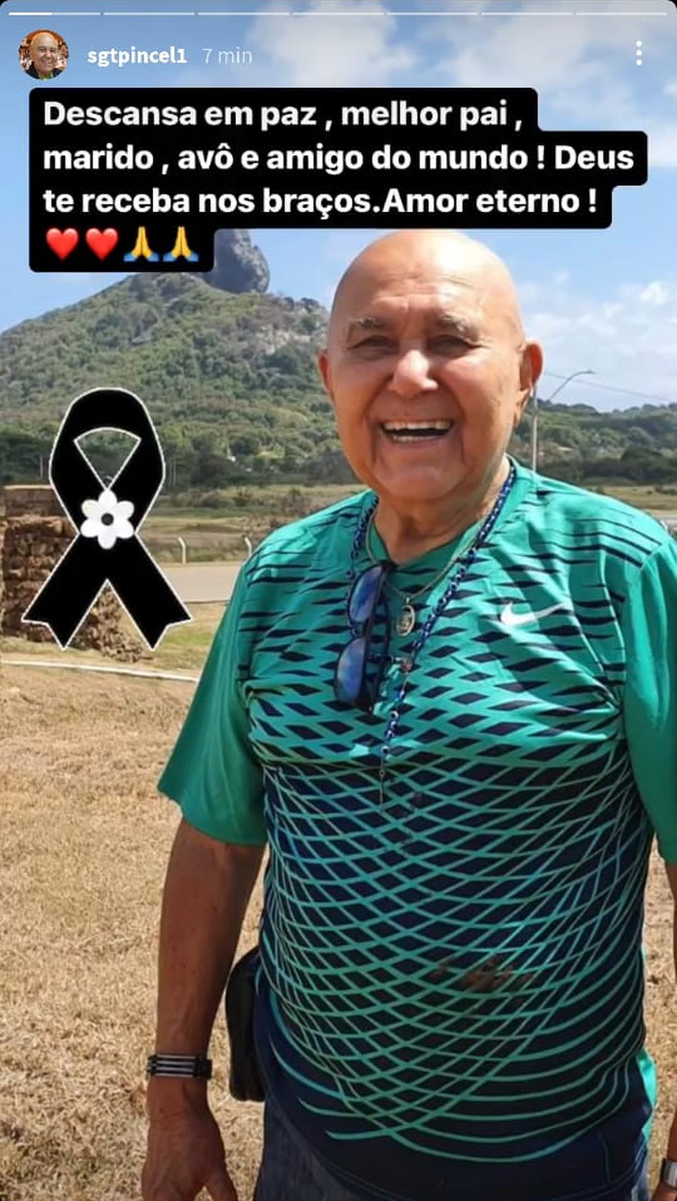 Morre Roberto Guilherme, sargento Pincel de Os Trapalhões — Foto: Reprodução/Instagram 