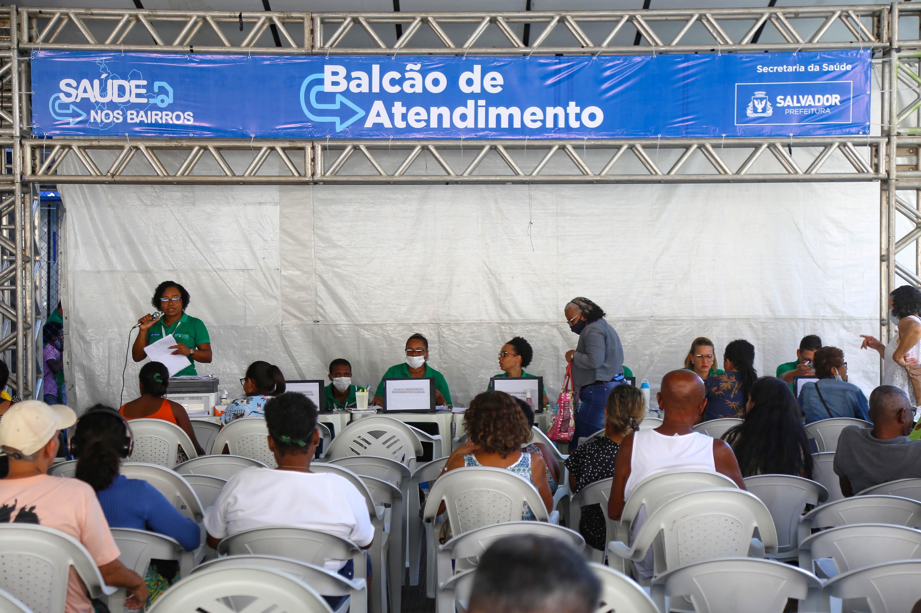Programa Saúde nos Bairros oferece atendimentos em Tancredo Neves; veja como participar
