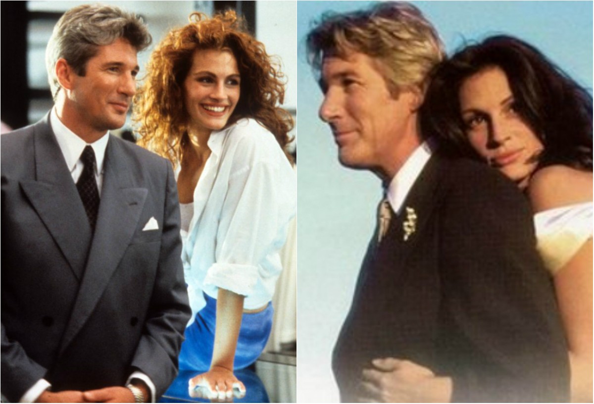 Richard Gere e Julia Roberts formaram casais icônicos no cinema. Primeiro em ‘Uma Linda Mulher’, de 1990, e nove anos depois em ‘Noiva em Fuga’ (1999) (Foto: Divulgação)