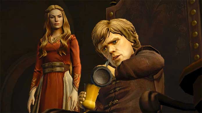 Cersei em Tyrion em Game of thrones (Foto: Divulgação/Telltale)