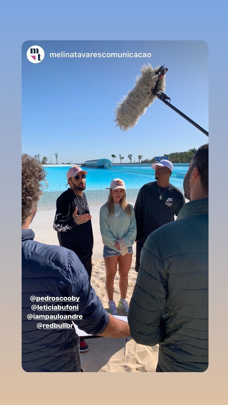 Após BBB22, Pedro Scooby curte dia de surf com Paulo André e Letícia Bufoni (Foto: Reprodução/Instagram)