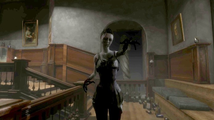 Além de Silent Hill o game de terror Eleanors Stairway se inspira também nos Beatles (Foto: Reprodução/YouTube)