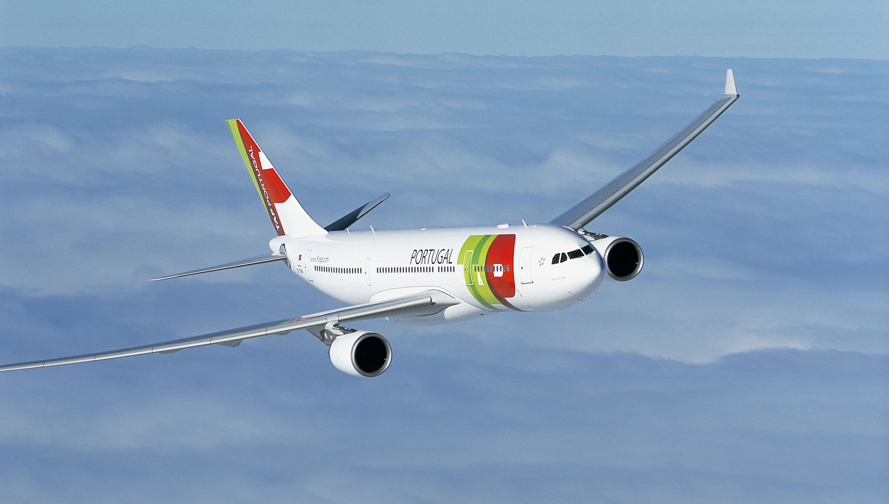Airbus A330 da TAP faz os voos entre Brasil e Portugal