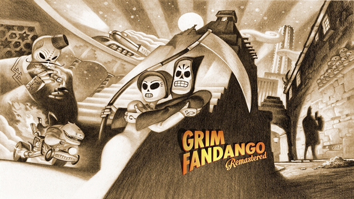 Hoje clássico, Grim Fandango teve fraco desempenho de vendas na época do lançamento, em 1998 (Foto: Divulgação/Double Fine)
