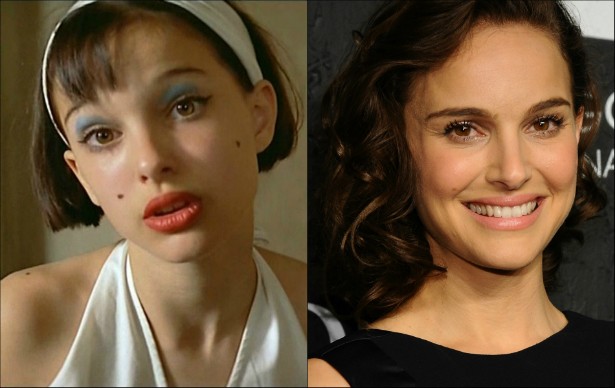 No filme francês 'O Profissional' (1994), Natalie Portman tinha entre 12 e 13 anos de idade. Agora tem 33 e, além de atriz, dá os primeiros passos como diretora. (Foto: Reprodução e Getty Images)