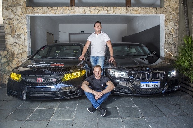Marcelo e Leandro Toledo são proprietários de uma empresa de consultoria e pré-compra de automóveis, principalmente da marca BMW (Foto: Ricardo Matsukawa / Ricardo Yoithi Matsukawa-ME / Sebrae-SP)