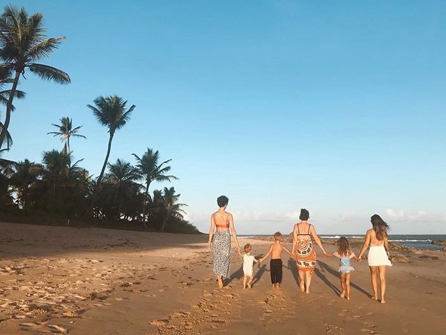 Monica Benini divide álbum de férias com filho e amigas (Foto: Reprodução/Instagram)