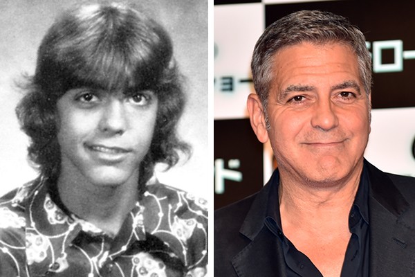 George Clooney mudou muito desde sua infância (Foto: Yearbook Library / Getty Images)