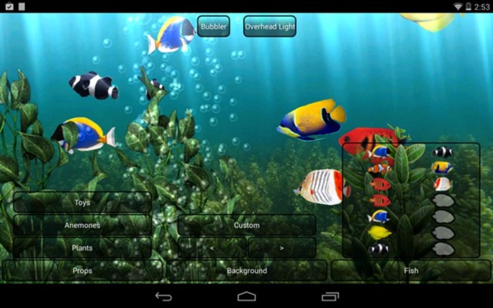 free virtual aquarium builder