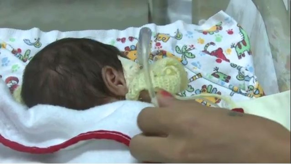 Atualmente mais de 30 bebês dependem das doações feitas no hospital (Foto: Reprodução)
