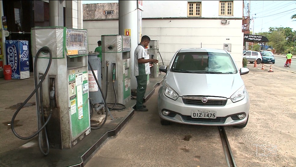 Motoristas reclamam do aumento no preço do combustível em São Luís — Foto: Reprodução/TV Mirante