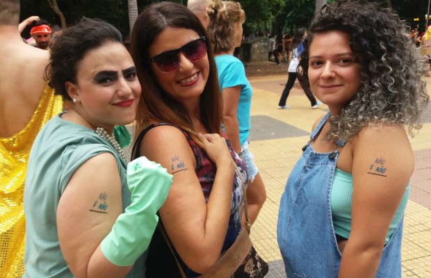 Ana Luiza Marinelli, Renata Ribeiro e Raquel Ramada (Foto: Marie Claire)