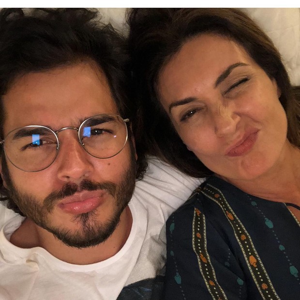 Tulio Gadelha e Fatima Bernardes (Foto: Instagram/ Reprodução)
