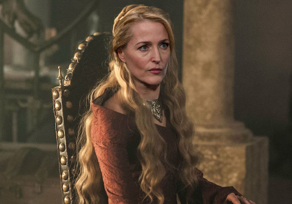 Gillian Anderson como Cersei Lannister em Game of Thrones (Foto: Reprodução)