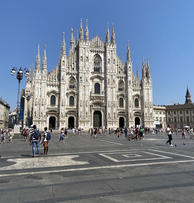 Duomo di Milano, a principal catedral da cidade (Foto: Arquivo pessoal / Juliana Benetti)