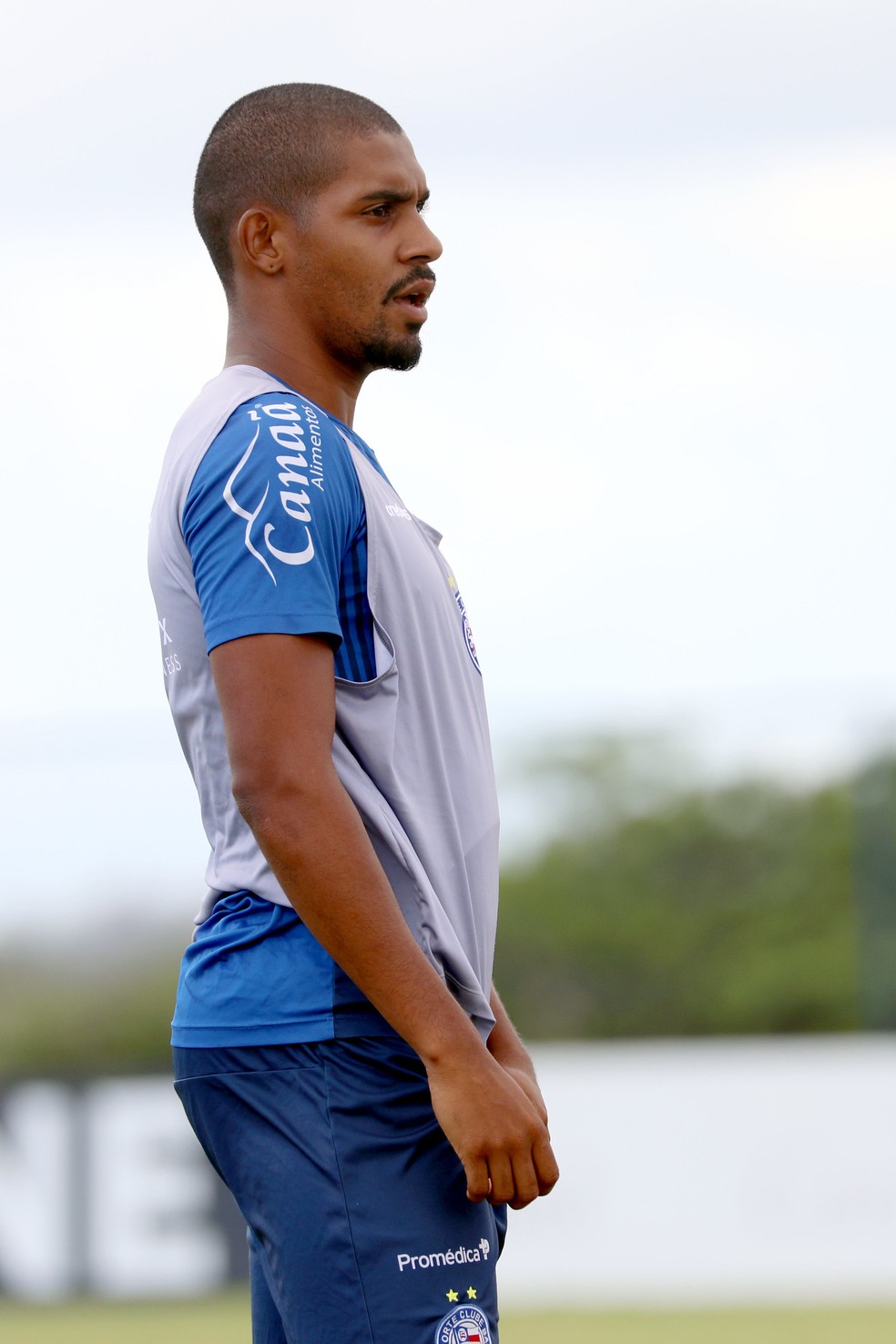 Ramon está à disposição para jogo de quinta — Foto: Felipe Oliveira / EC Bahia / Divulgação