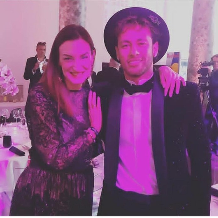 Neymar em sua festa de aniversário de 26 anos (Foto: Reprodução / Instagram)