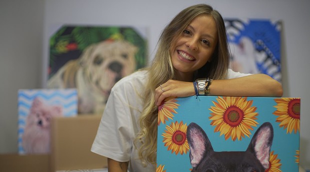 Esta jovem transforma pets em pinturas e faz sucesso na internet - Pequenas  Empresas Grandes Negócios