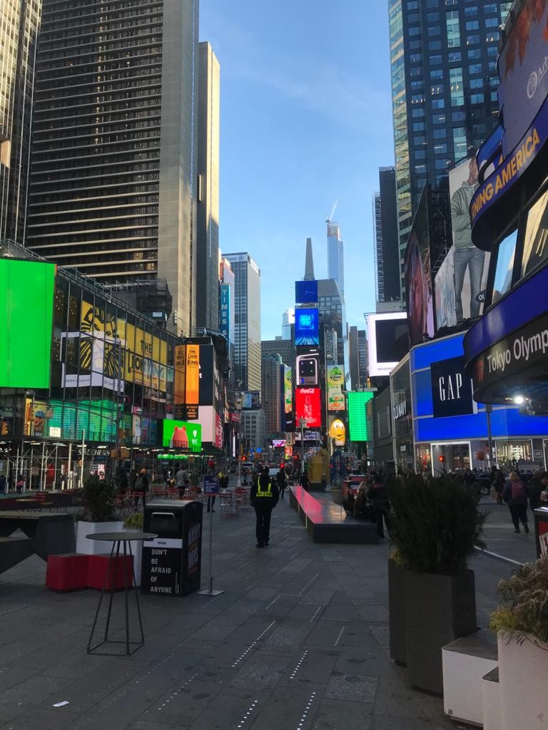 Broadway na região da Times Square em NYC (Foto: Divulgação)