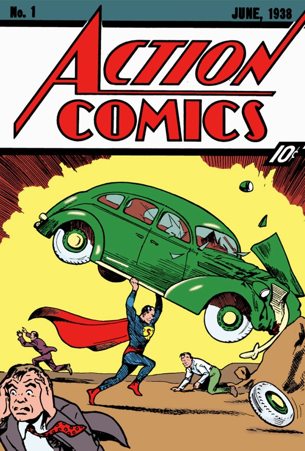 Primeira edição da Action Comics (Foto: Divulgação)
