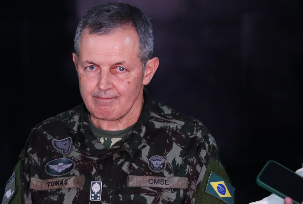 O comandante do Exército, Tomás Miguel Ribeiro Paiva, em imagem do dia 21 de janeiro de 2023 — Foto: Wilton Junior/Estadão Conteúdo