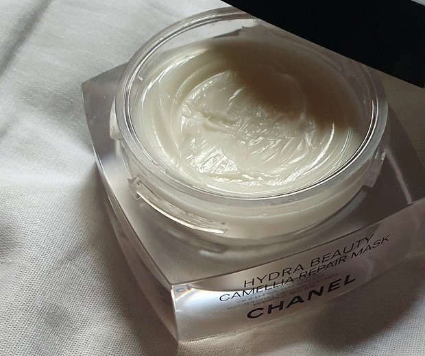 Máscara Facial Camellia Repair Hydra Beauty, Chanel (Foto: acervo pessoal)