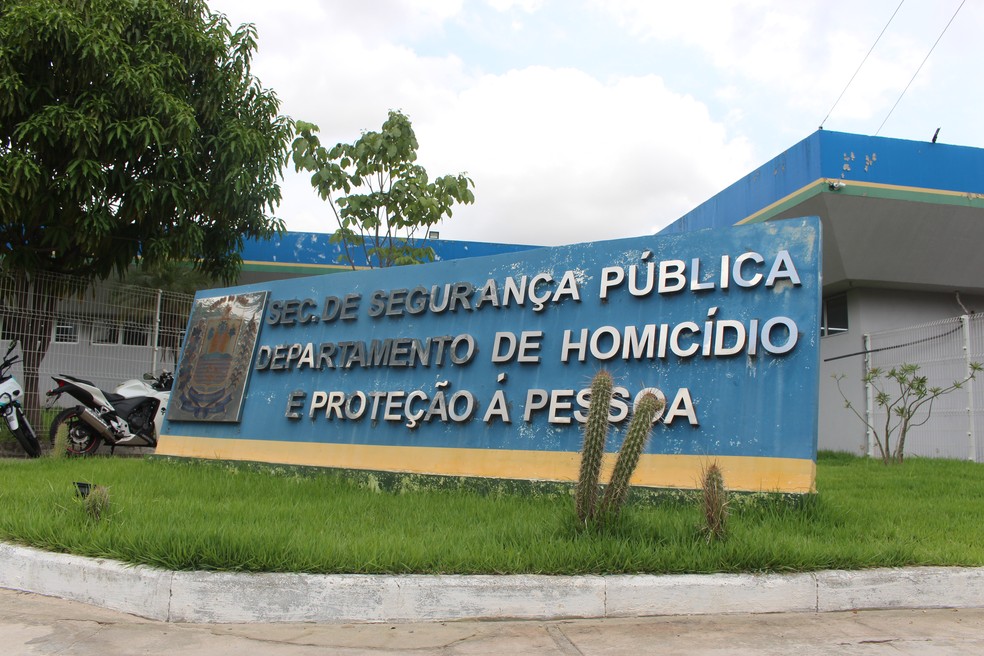 Departamento de Homicídio e Proteção à Pessoa (DHPP), em Teresina, Piauí — Foto: Andrê Nascimento/ G1 PI