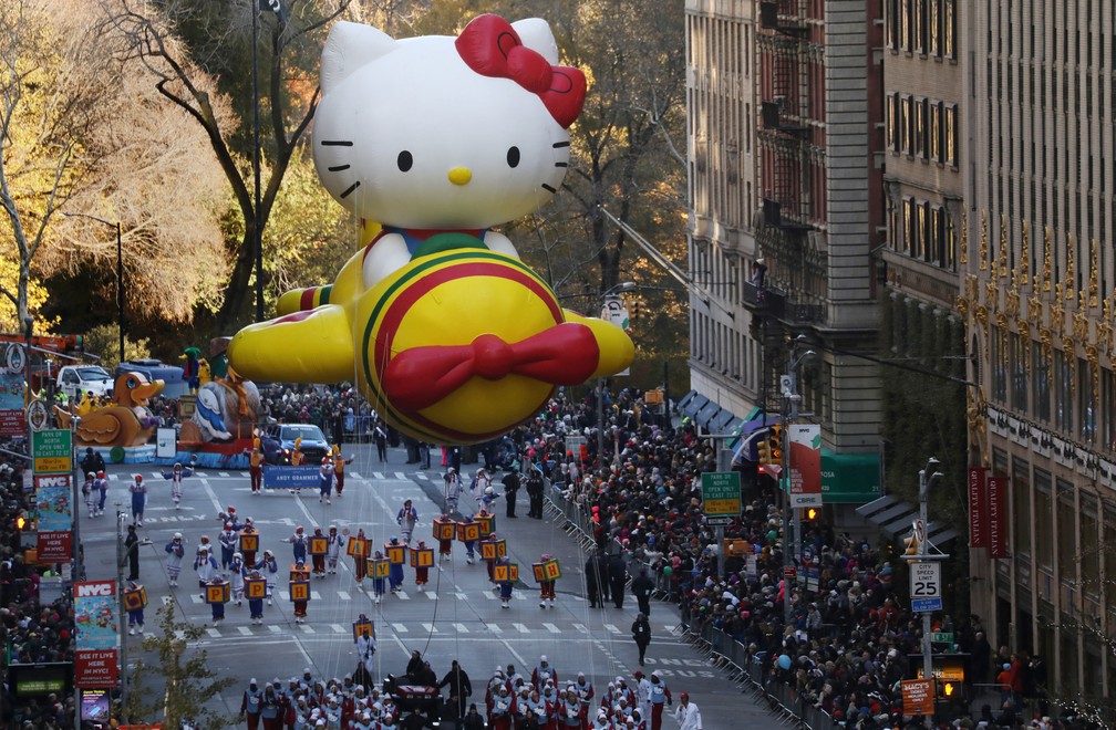 Nova York tem tradicional desfile de Ação de Graças com segurança reforçada  | Mundo | G1