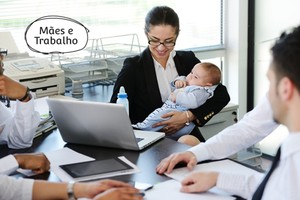 mães e trabalho (Foto: Shutterstock)