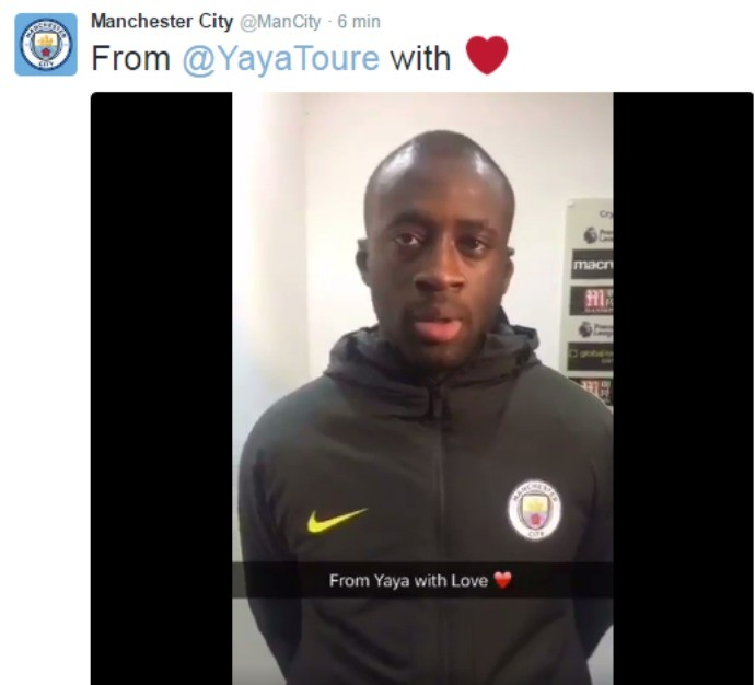 Yaya Touré Manchester City