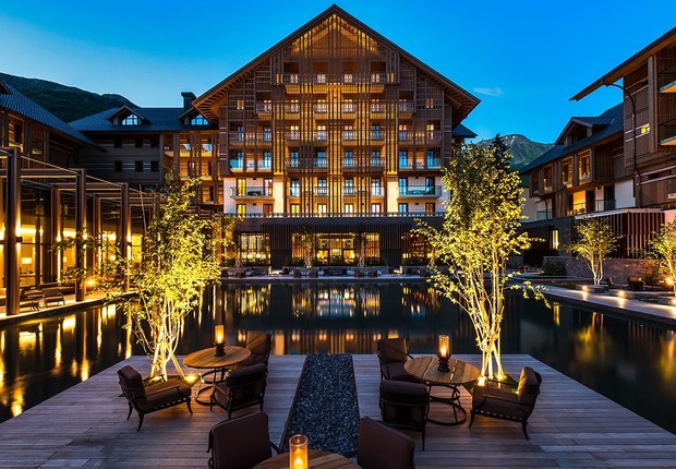 Hotel Chedi Andermatt, na Suíça, agora aceita pagamentos em criptomoeda (Foto: Reprodução)
