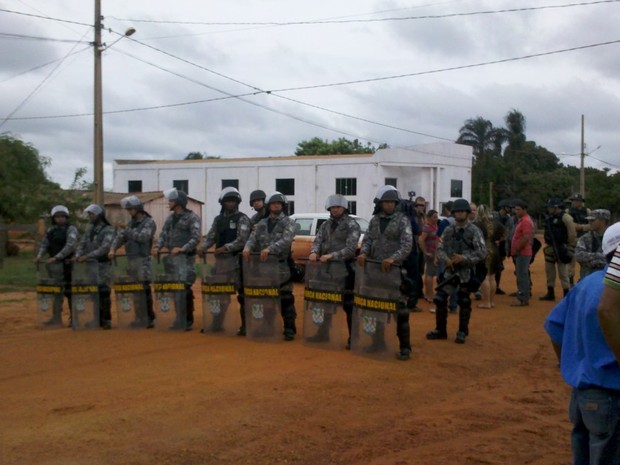 Polícia já notificou maioria dos moradores do Posto da Mata (Foto: Aprosum)